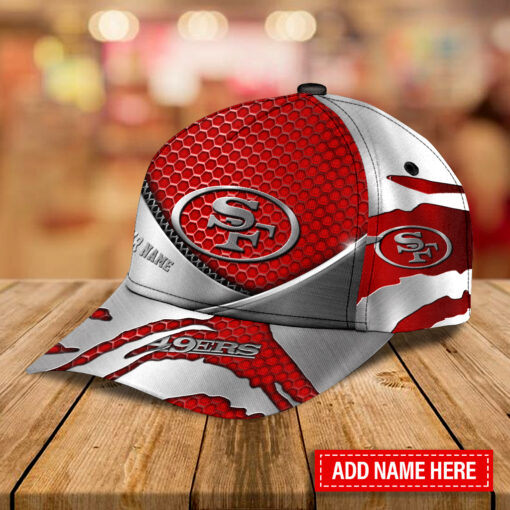 San Francisco 49ers Personalized Classic Cap AZCCAP026