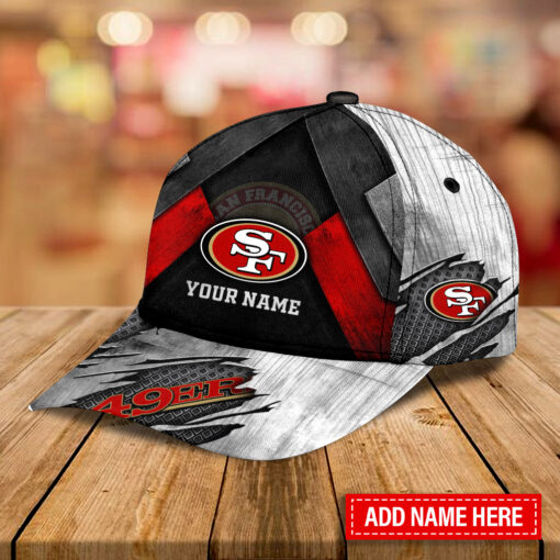 San Francisco 49ers Personalized Classic Cap AZCCAP038