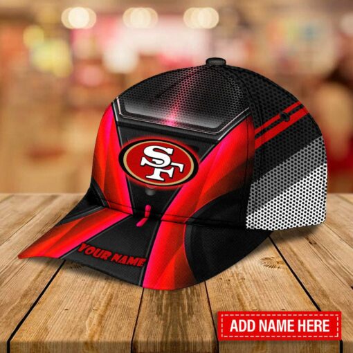 San Francisco 49ers Personalized Classic Cap BB03