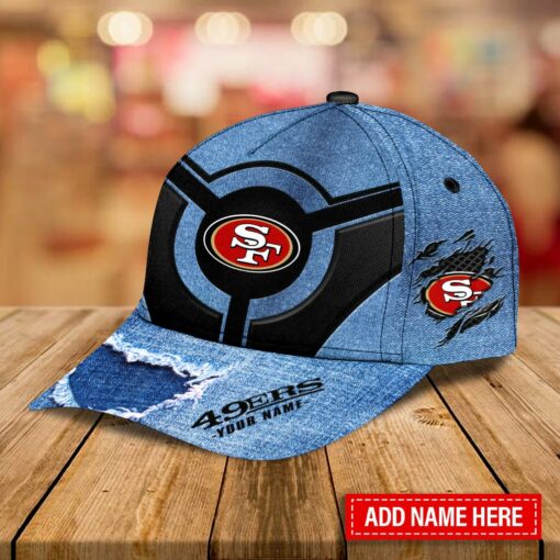 San Francisco 49ers Personalized Classic Cap BB286