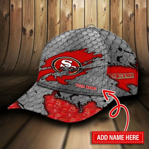 San Francisco 49ers Personalized Classic Cap BB335