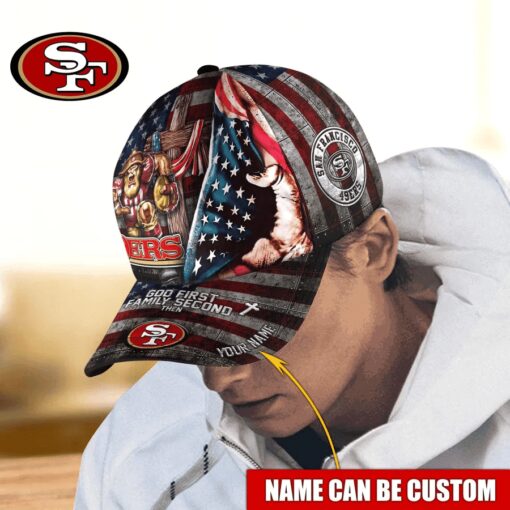 San Francisco 49ers Personalized Classic Cap BB357