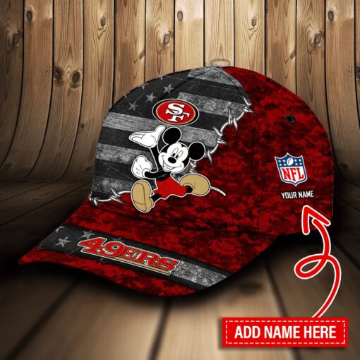 San Francisco 49ers Personalized Classic Cap BB411