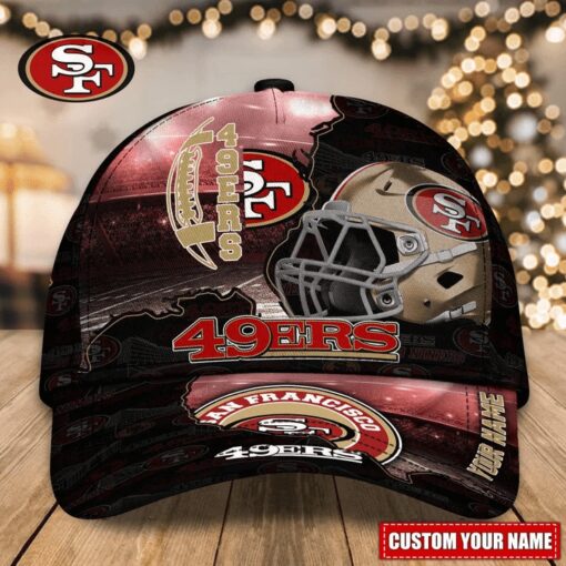 San Francisco 49ers Personalized Classic Cap BB447