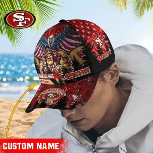 San Francisco 49ers Personalized Classic Cap BB549