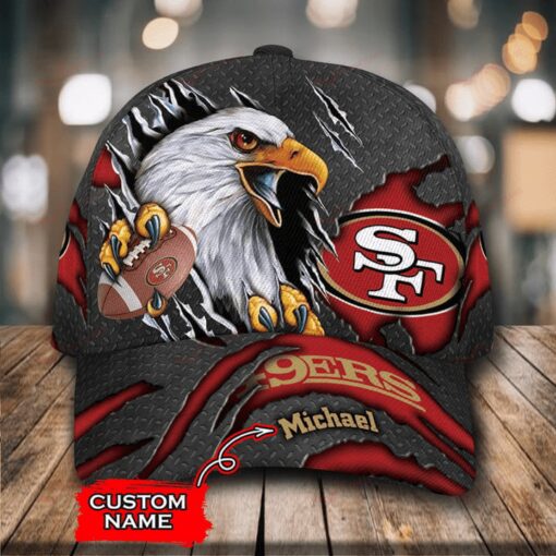 San Francisco 49ers Personalized Classic Cap BB591