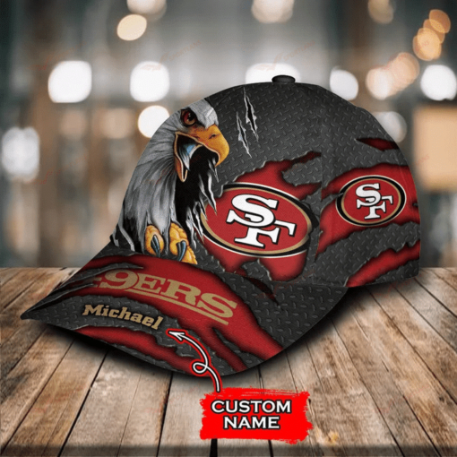 San Francisco 49ers Personalized Classic Cap BB591