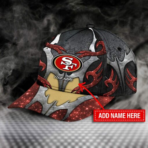 San Francisco 49ers Personalized Classic Cap BB61