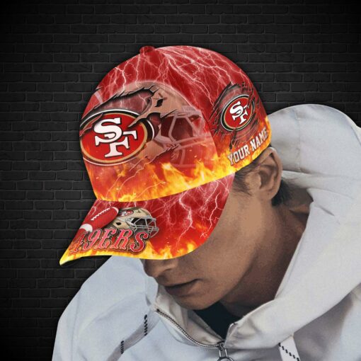 San Francisco 49ers Personalized Classic Cap BB831