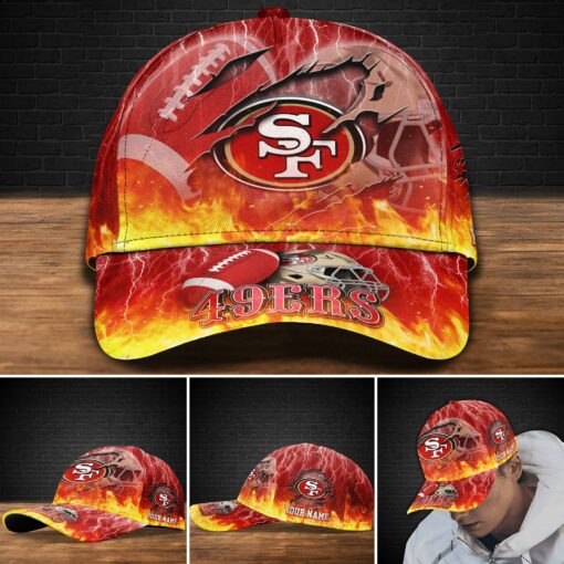 San Francisco 49ers Personalized Classic Cap BB831