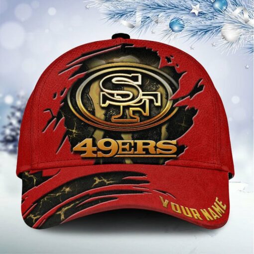 San Francisco 49ers Personalized Classic Cap BBCAP934