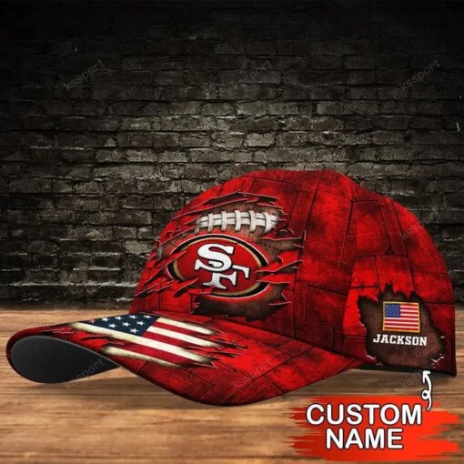 San Francisco 49ers Personalized Classic Cap BG234