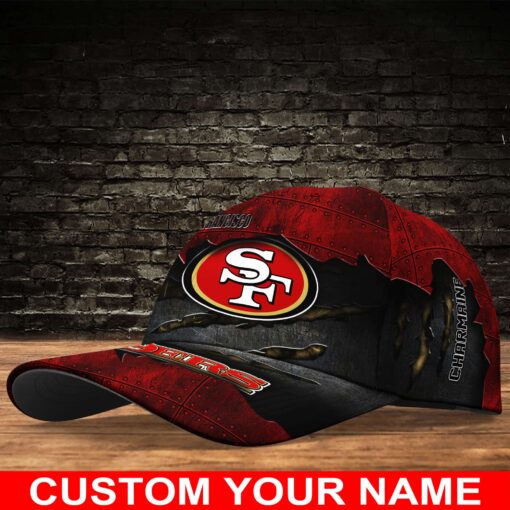 San Francisco 49ers Personalized Classic Cap BG317