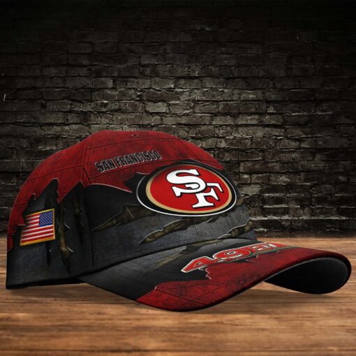 San Francisco 49ers Personalized Classic Cap BG317