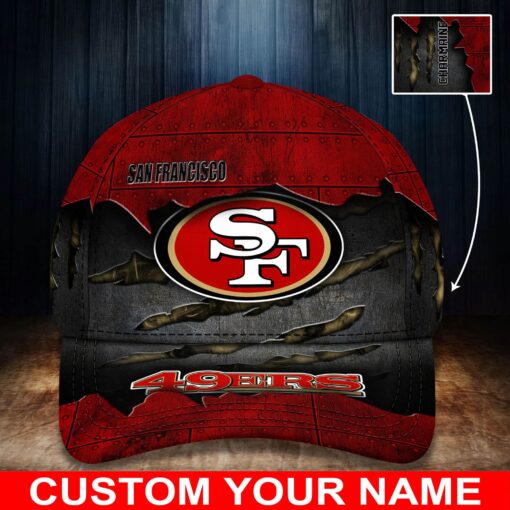 San Francisco 49ers Personalized Classic Cap BG317