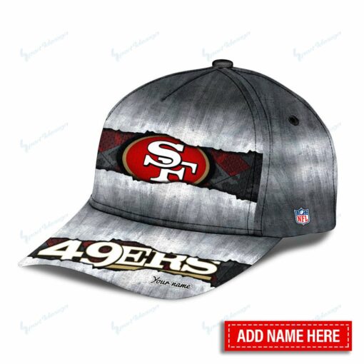 San Francisco 49ers Personalized Classic Cap BG438