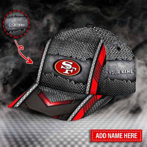 San Francisco 49ers Personalized Classic Cap BG572