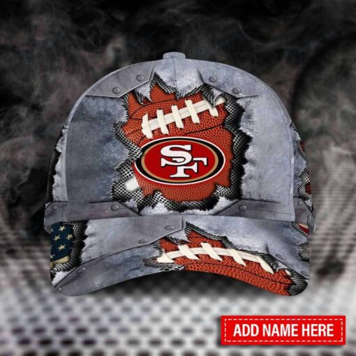 San Francisco 49ers Personalized Classic Cap BG596