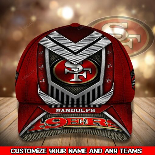 San Francisco 49ers Personalized Classic Cap BG788