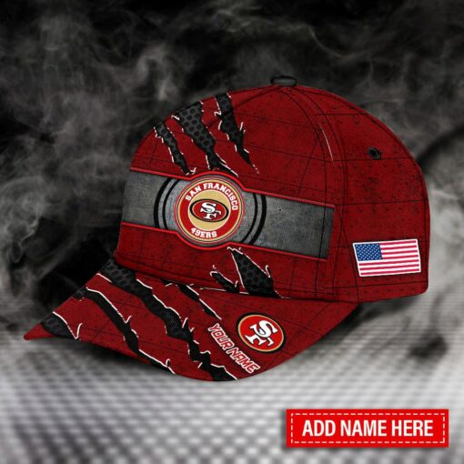 San Francisco 49ers Personalized Classic Cap BG897