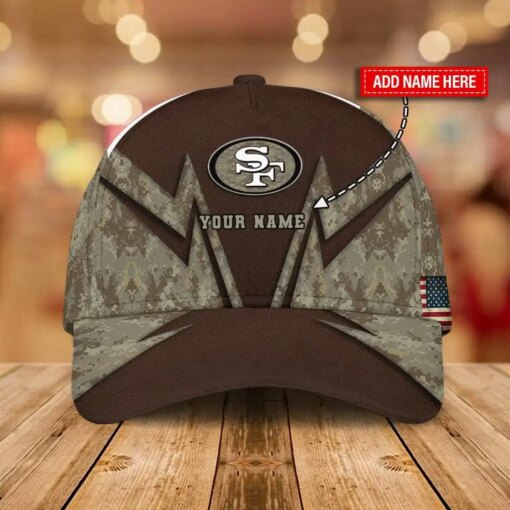 San Francisco 49ers Personalized Classic Cap BG905