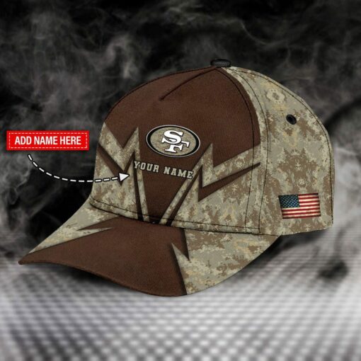 San Francisco 49ers Personalized Classic Cap BG905