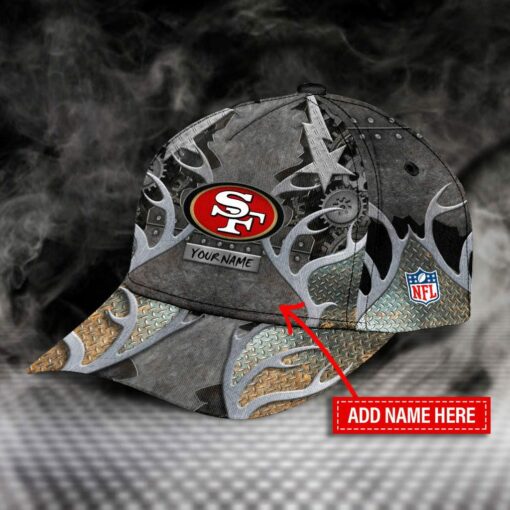 San Francisco 49ers Personalized Classic Cap BG937