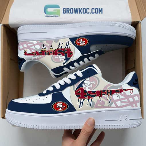 San Francisco 49ers Personalized Colorful AF1-1 Shoes AF1CS015