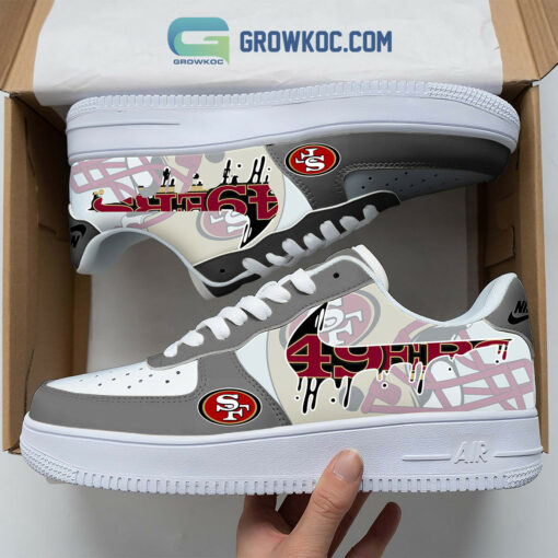 San Francisco 49ers Personalized Colorful AF1-1 Shoes AF1CS015