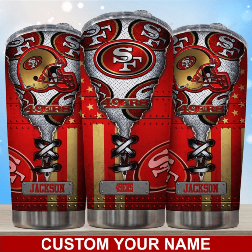 San Francisco 49ers Personalized Tumbler BG431