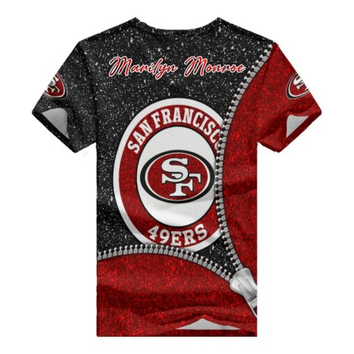 San Francisco 49ers Personalized V-neck Women T-shirt BG678