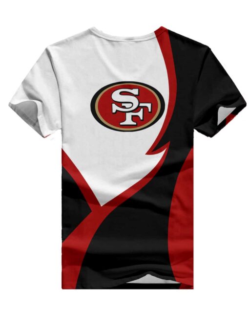 San Francisco 49ers Personalized V-neck Women T-shirt BG685