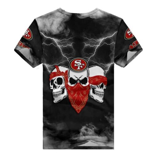 San Francisco 49ers Personalized V-neck Women T-shirt BG821