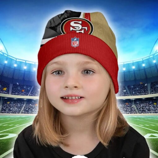 San Francisco 49ers Personalized Wool Beanie 135