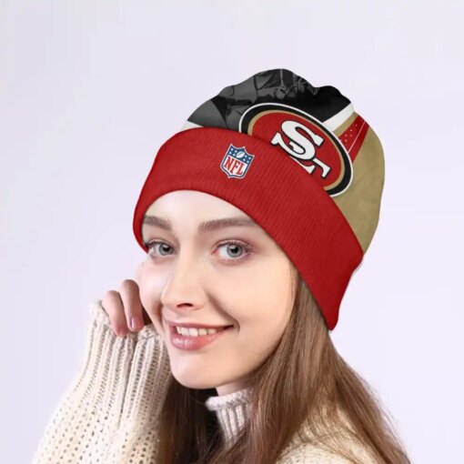 San Francisco 49ers Personalized Wool Beanie 135