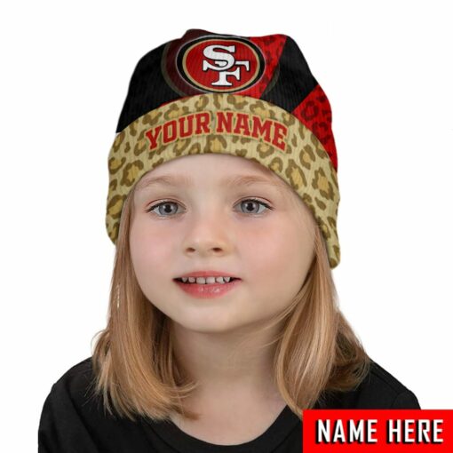 San Francisco 49ers Personalized Wool Beanie 194