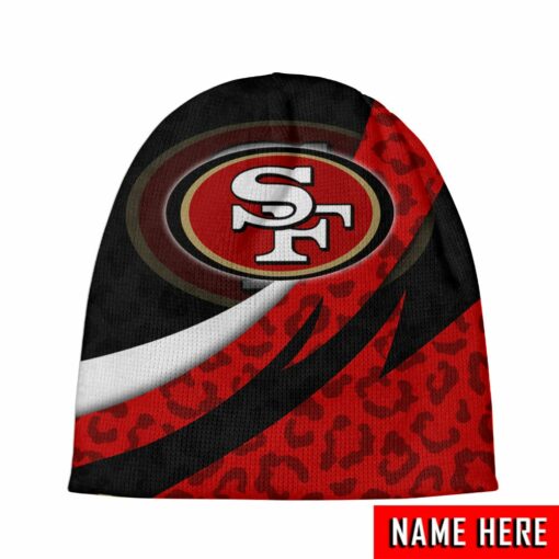 San Francisco 49ers Personalized Wool Beanie 194