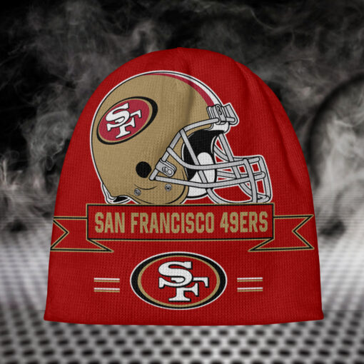 San Francisco 49ers Personalized Wool Beanie BGWBH203