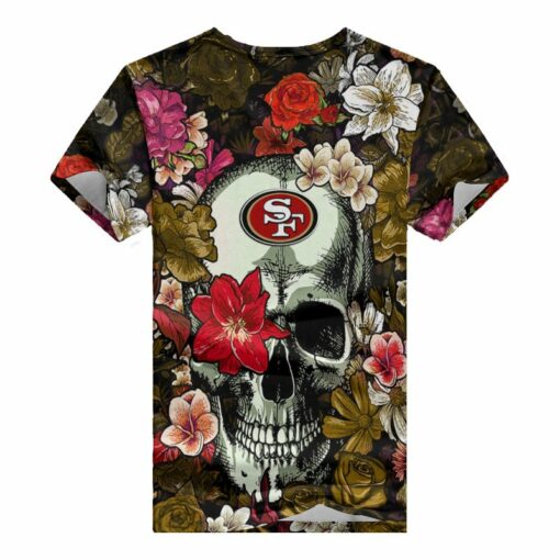 San Francisco 49ers V-neck Women T-shirt BG453