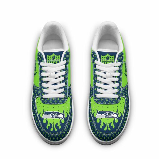 Seattle Seahawks AF1 Shoes BG71