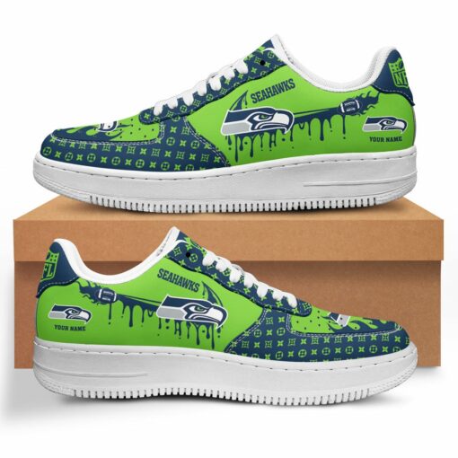 Seattle Seahawks AF1 Shoes BG71