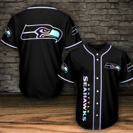 Seattle Seahawks Baseball Jersey BG639