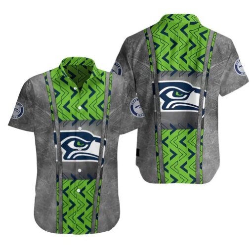 Seattle Seahawks Button Shirt BB691