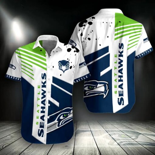 Seattle Seahawks Button Shirt BG666