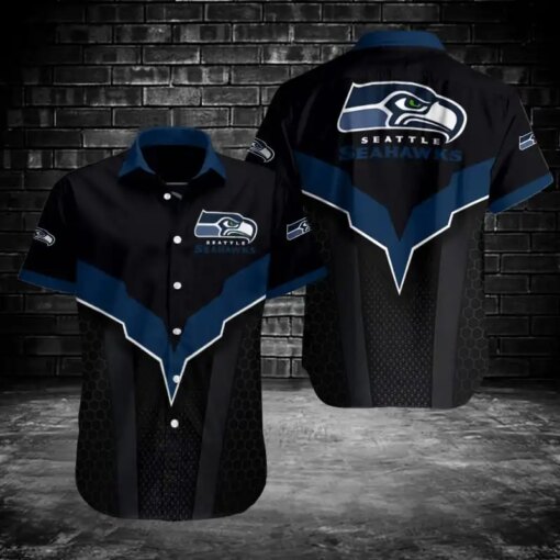 Seattle Seahawks Button Shirts BG440