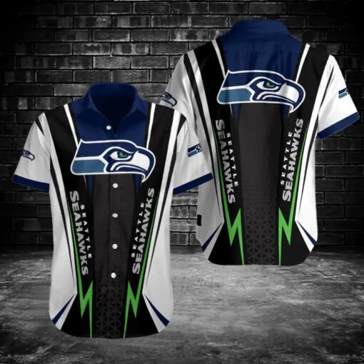 Seattle Seahawks Button Shirts BG472