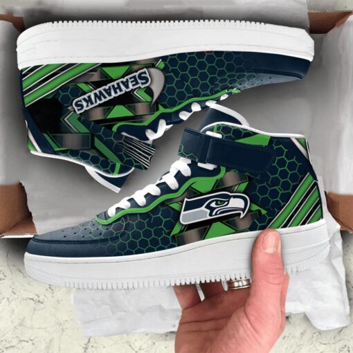 Seattle Seahawks High AF1 Sneakers BG45