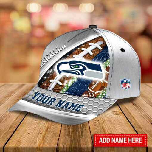 Seattle Seahawks Personalized Classic Cap AZCCAP185