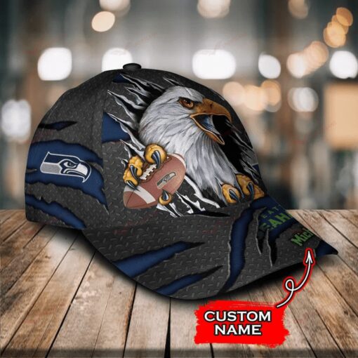 Seattle Seahawks Personalized Classic Cap BB592