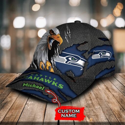 Seattle Seahawks Personalized Classic Cap BB592